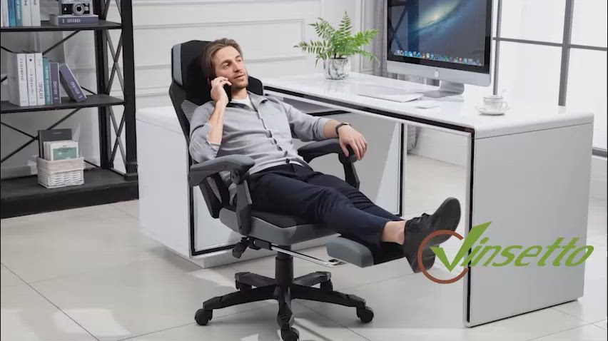 Vinsetto Office Mesh Chair Ergonomic High Back Office Chair