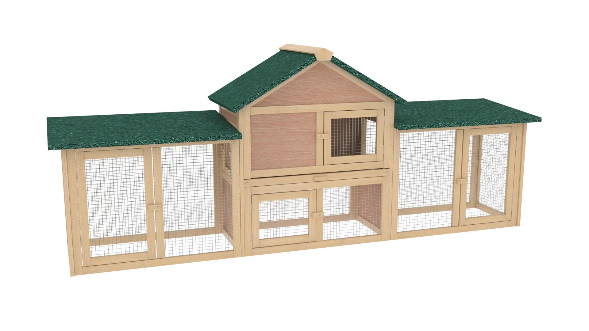 PawHut Outdoor Rabbit House 83